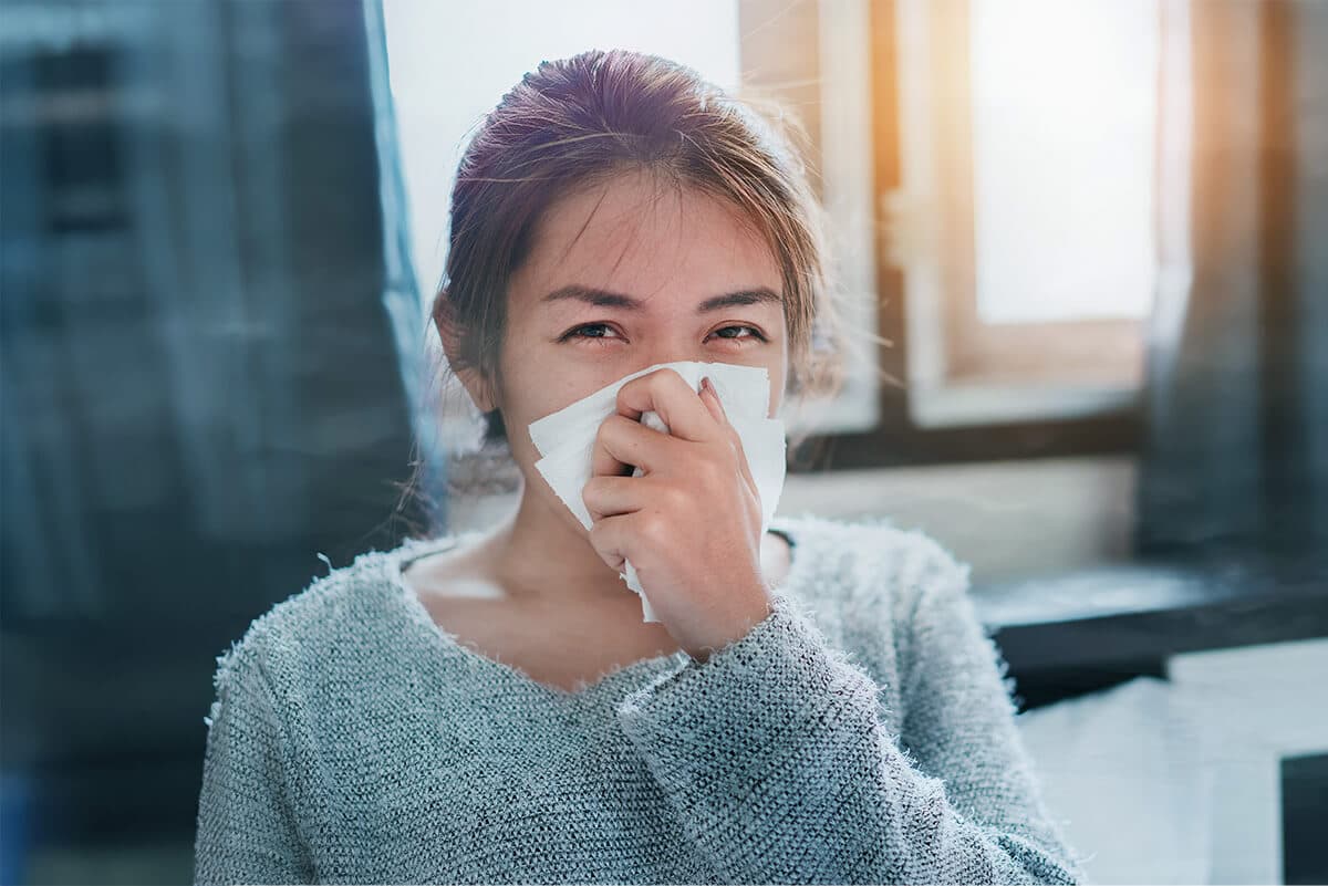 Grafika wyróżniająca artykułu: Czy można mieć alergię na papierosy?