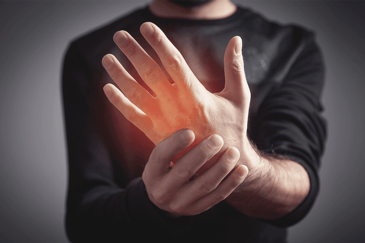 Boląca ręka