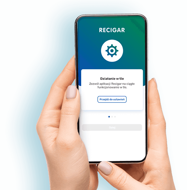 Uprawnienia dla aplikacji <br /> (tylko Android)